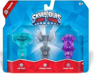 Skylanders Trap Team 3lu Tuzak Air + Undead + Magic