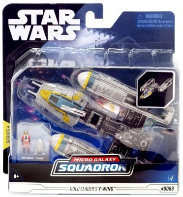 Star Wars Mikro Figur Ve Medium Arac Seti Gold Leader's Y-Wing