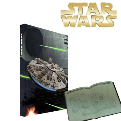Star Wars Millenium Falcon Işıklı Sesli Premium Notebook