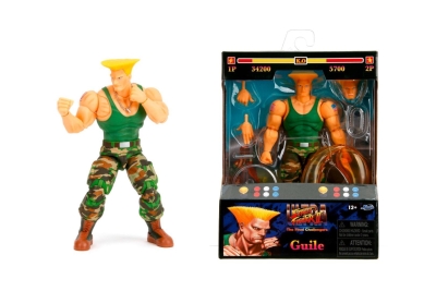 Street Fighter II Guile Action Figür 15 cm