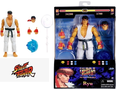 Street Fighter II Ryu Action Figür 15 cm