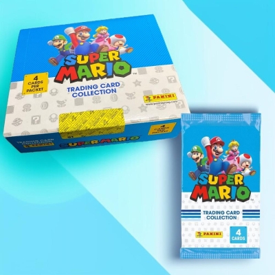 Super Mario Trading Cards Box 36 Paket