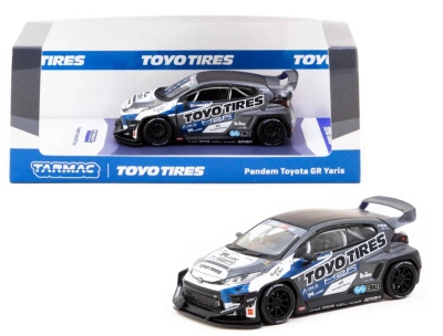 Tarmac Works 1/64 Pandem Toyota Gr Yaris Toyo Tires