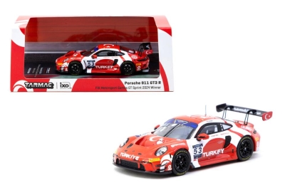 Tarmac Works 1/64 Porsche 911 Gt3 R / FIA Motorsport Games GT Sprint 2024 Winner Ayhancan Güven