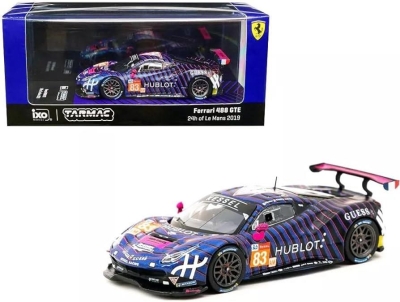 Tarmac Works X Ixo Models 1/64 Ferrari 488 Gte 24h Of Le Mans 2019 #83 - Hobby64
