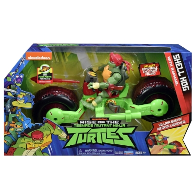 Teenage Mutant Ninja Turtles TMNT Shell Hog With Raphael 27cm