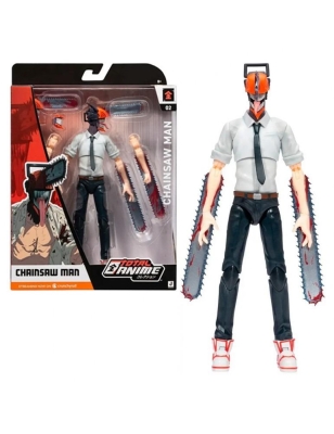 Total Anime Chainsaw Man 6.5-Inch Action Figür Ve Aksesuarları