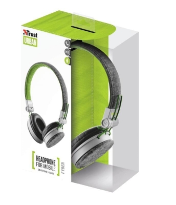 Trust Urban Headphone Fyber Yesil