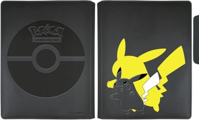 Ultra Pro Elite Series Pokemon Pikachu Fermuarlı Pro Binder 9 Cepli 360 Kart Kapasiteli