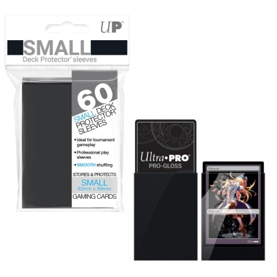 Ultra Pro-Gloss Small Deck Protector Sleeves 60'lı 62x89mm Yu-Gi-Oh Uyumlu