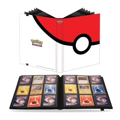 Ultra Pro Pokemon Pokeball Pro Binder 9 Cepli 360 Kart Kapasiteli