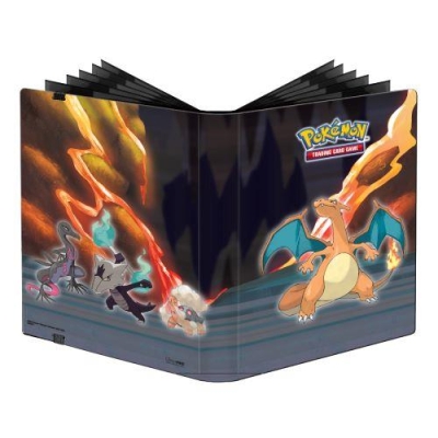 Ultra Pro Pokemon Scorching Summit Pro Binder 9 Cepli 360 Kart Kapasiteli