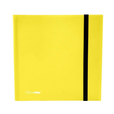Ultra Pro Pro Eclipse Binder 12 Cepli 480 Kart Kapasiteli Albüm Lemon Yellow