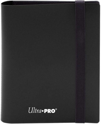 Ultra Pro Pro Eclipse Binder 2 Cepli 80 Kart Kapasiteli Albüm Jet Black