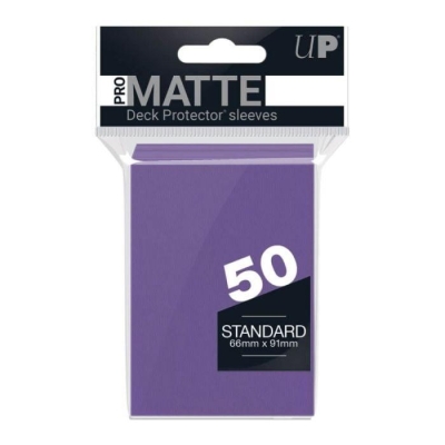 Ultra Pro Pro-Matte Standard Deck Protector Purple Sleeve 50'li Paket