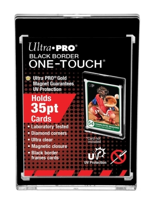 Ultra Pro UV One-Touch Mıknatıslı 35Pt Black Kart Sergileme Çerçevesi