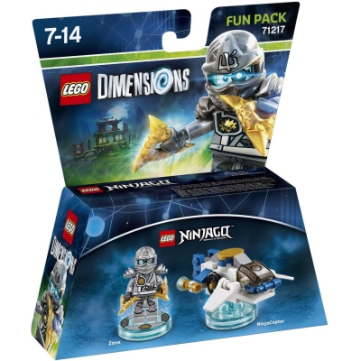 Lego Dimensions Fun Pack Ninjago Zane + Ninjacopter