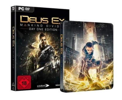 Pc Deus Ex Mankind Divided Steelbook Edition