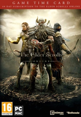 Pc The Elder Scrolls Online Game Time Card