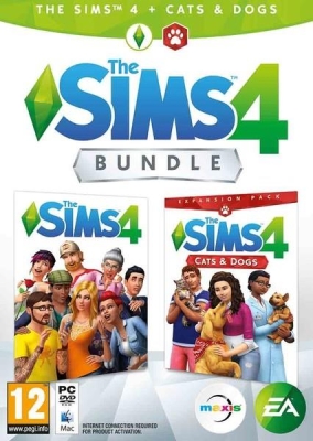 Pc The Sims 4 + Cats & Dogs Eklenti Bundle Paketi