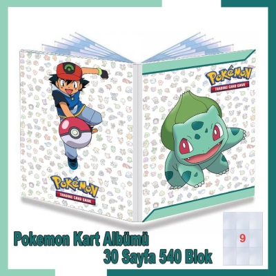 Pokemon Kart Albümü - Bulbasaur Tema