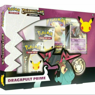 Pokemon Tcg Celebrations Dragapult Prime Collection 25th Anniversary
