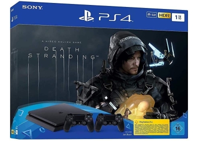 Sony Ps4 Slim Black 1tb + Death Stranding Oyunlu Paket Sony Eurasia Garantili