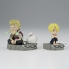 Banpresto Wcf - Log Stories One Piece - Sanji & Z Eff Figures 6cm