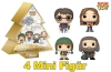 Funko Pocket Pop 4-Pack Harry Potter - Happy Holidays Tree Box