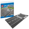 Lego City - Road Base Plates - Dark Grey - Junction Corner - 25cm Square 7280