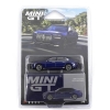 Mini GT 1/64 BMW i7 xDrive60 Tanzanite Blue Metallic Blister No:1111