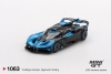 Mini GT 1/64 Bugatti Bolide Presentation Black and Blue 2024 ( LHD ) No:1063