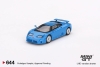 Mini GT 1/64 Bugatti EB110 GT Blue Bugatti