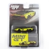 Mini GT 1/64 Lamborghini Aventador SVJ 63 Roadster Verde Shock - 887 Blister Paket