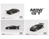 Mini Gt 1/64 LB WORKS Lamborghini Aventador Limited Edition Matte Black 1087