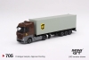 Mini Gt 1/64 Mercedes-Benz Actros w/ 40 Ft Container " UPS Europe"
