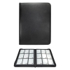 Ultra Pro Fermuarlı PRO Binder Vivid Black 9 Cepli 360 Kart Kapasiteli Albüm